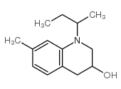 1-sec-butyl-1,2,3,4-tetrahydro-3-hydroxy-7-methylquinoline结构式