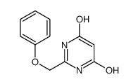 4(1H)-Pyrimidinone, 6-hydroxy-2-(phenoxymethyl)- (9CI) Structure