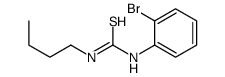 1-(2-bromophenyl)-3-butylthiourea Structure