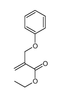 ethyl 2-(phenoxymethyl)prop-2-enoate结构式