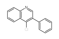 Quinoline, 4-chloro-3-phenyl- Structure
