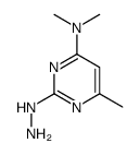 2-hydrazinyl-N,N,6-trimethylpyrimidin-4-amine Structure