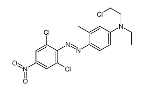 N-(2-chloroethyl)-4-[(2,6-dichloro-4-nitrophenyl)azo]-N-ethyl-m-toluidine picture