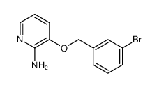 3-[(3-bromophenyl)methoxy]pyridin-2-amine Structure