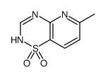 6-methyl-4H-pyrido[2,3-e][1,2,4]thiadiazine 1,1-dioxide Structure