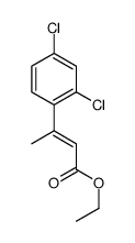 ethyl 3-(2,4-dichlorophenyl)but-2-enoate Structure