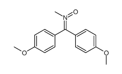 Methyl-[bis-(4-methoxy-phenyl)-methylen]-aminoxid Structure
