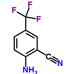 4-Amino-3-cyanobenzotrifluoride structure
