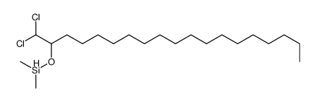 1-Dichloromethyl(dimethyl)silyloxyoctadecane结构式