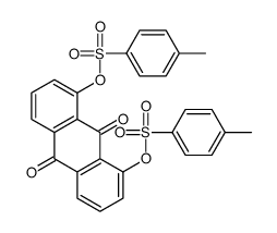 [8-(4-methylphenyl)sulfonyloxy-9,10-dioxoanthracen-1-yl] 4-methylbenzenesulfonate Structure