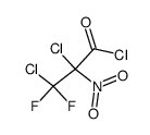 2-nitro-3,3-difluoro-2,3-dichloropropionyl chloride结构式