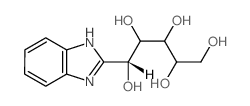 Arabinitol,5-C-2-benzimidazolyl-, (5R)-D- (8CI)结构式