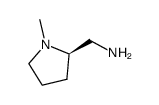 (1-methyl-pyrrolidin-2R-yl)-methylamine Structure