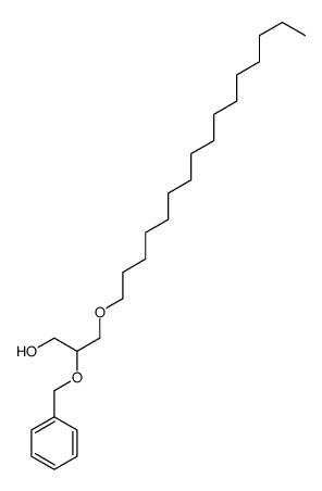 3-hexadecoxy-2-phenylmethoxypropan-1-ol结构式