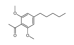 2-Acetylolivetol-dimethylether Structure