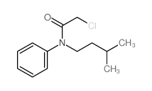 Acetamide,2-chloro-N-(3-methylbutyl)-N-phenyl-结构式