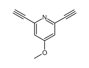 Pyridine, 2,6-diethynyl-4-methoxy- (9CI)结构式