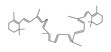 β-Carotin结构式