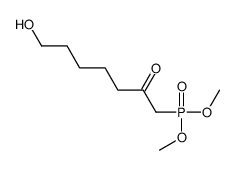 Dimethyl-7-hydroxy-2-oxoheptyl phosphonate结构式