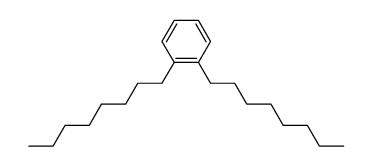 o-di-n-octylbenzene Structure