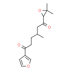 1-(3,3-Dimethyloxiran-2-yl)-6-(3-furyl)-3-methyl-1,6-hexanedione picture