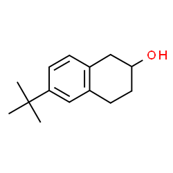 6-(1,1-dimethylethyl)-1,2,3,4-tetrahydro-2-naphthol structure