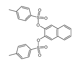 2,3-Di-p-toluolsulfonyloxy-naphthalin Structure
