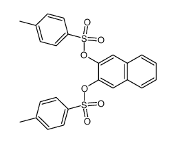 2,3-Di-p-toluolsulfonyloxy-naphthalin结构式