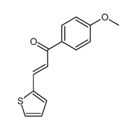 (2E)-1-(4-METHOXYPHENYL)-3-(2-THIENYL)PROP-2-EN-1-ONE Structure