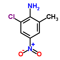 2-Chloro-6-Methyl-4-Nitroaniline structure