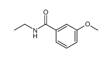 N-Ethyl-3-methoxybenzamide结构式