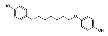 4,4'-[1,6-Hexanediylbis(oxy)]diphenol结构式