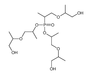 bis[2-(hydroxymethylethoxy)methylethyl] [2-(hydroxymethylethoxy)methylethylphosphonate结构式