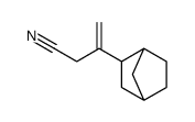beta-methylenebicyclo[2.2.1]heptane-2-propiononitrile Structure