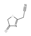 1,3-噻唑啉-4-酮-2-乙腈结构式