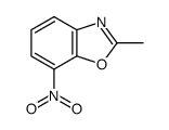 2-methyl-7-nitrobenzo[d]oxazole结构式