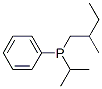 (2-Methylbutyl)(1-methylethyl)phenylphosphine Structure