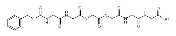 Z-Gly-Gly-Gly-Gly-Gly-Gly-OH Structure