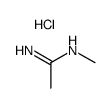 N-methylacetamidinium chloride结构式