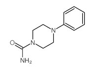 1-Piperazinecarboxamide,4-phenyl- structure