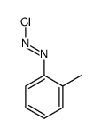 chloro-(2-methylphenyl)diazene结构式