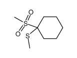 cyclohexanone dimethyl dithioacetal S,S-dioxide Structure