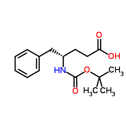 Boc-S-(γ)-Phe结构式