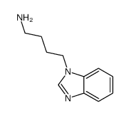 4-(1-苯并咪唑)-丁胺结构式
