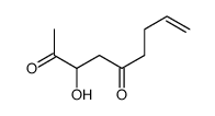 3-Hydroxy-8-nonene-2,5-dione Structure