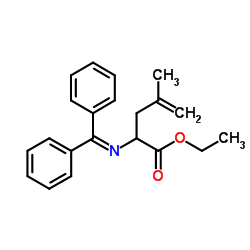 2-[(Diphenylmethylene)amino]-4-methyl-4-pentenoic acid ethyl ester picture