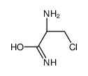 (2R)-2-amino-3-chloropropanamide结构式