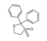 2,2-Diphenyl-1,3-dithiolan-1,1-dioxid Structure