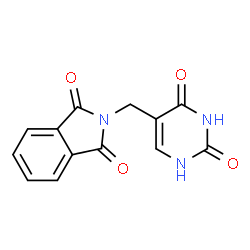 N-(2,4-dioxo-1,2,3,4-tetrahydro-pyrimidin-5-ylmethyl)-phthalimide Structure
