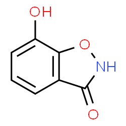 1,2-Benzisoxazol-3(2H)-one,7-hydroxy-结构式